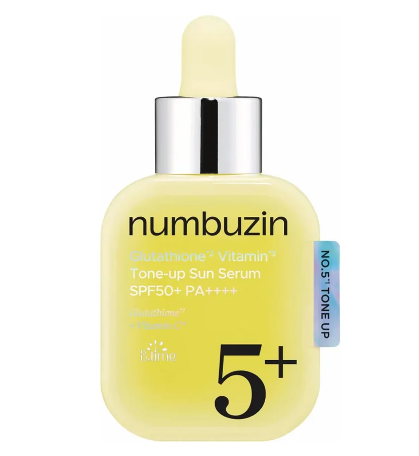 numbuzin No.5+ Glutathione Vitamin Tone-Up Sun Serum 50ml